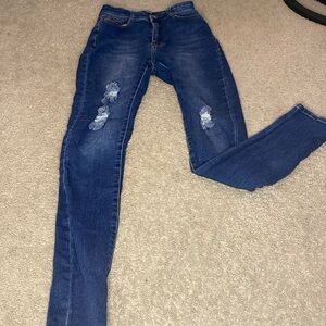 Fashion Nova Dark Wash Skinny jeans